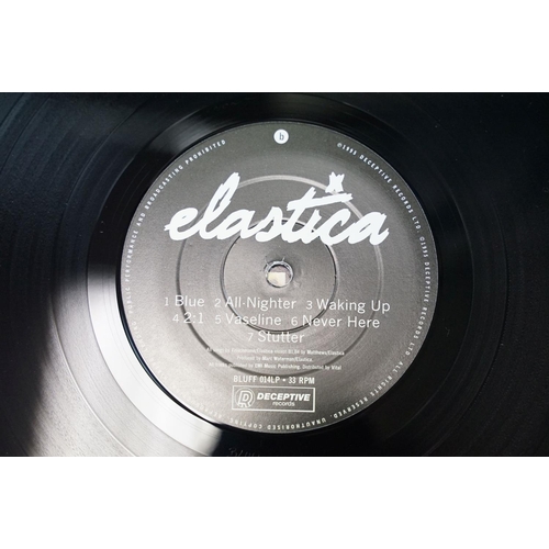 62 - Vinyl - Elastica - Self titled original UK 1995 1st press LP on Deceptive Records BLUFF 014 LP. Limi... 