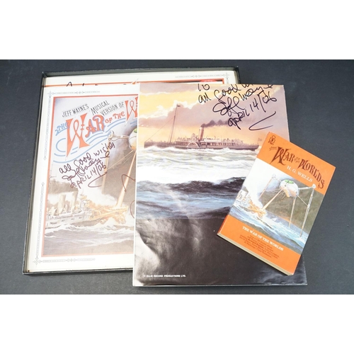 68 - Vinyl / Autographs - Jeff Wayne – Jeff Wayne's Musical Version Of The War Of The Worlds, UK 1979 lim... 