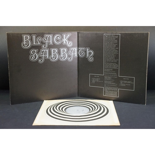 9 - Vinyl - Black Sabbath self titled LP on Vertigo Records VO 6. Original UK 1971 pressing with small s... 