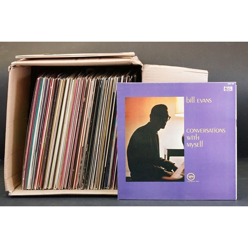162 - Vinyl - Over 70 Jazz LPs to include Bill Evans, Gil Evans, Kenny Dorham, Shelly Manne, Ella Fitzgera... 