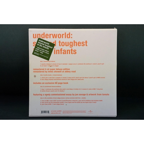 121 - Box Sets - Four LP / CD sets to include 2 x Underworld CD sets (Dubnobasswithmyheadman 379079 & Seco... 