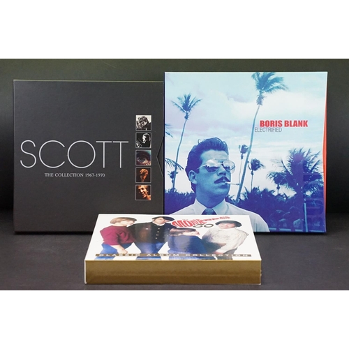 124 - Vinyl / CD Box Set - Three box sets to include Boris Blank Electrified LP/CD/Cassette set on Blank M... 