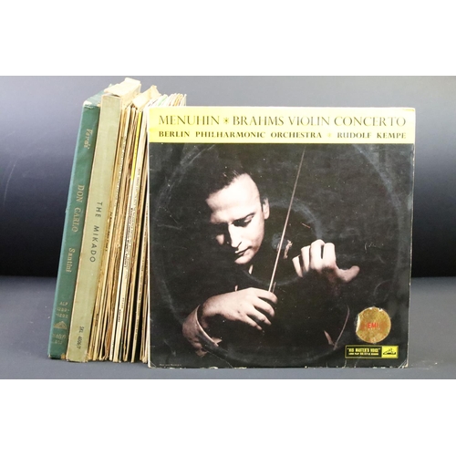 832 - Vinyl - 20 Classical LPs and 2 box sets featuring stereo examples and South African pressings to inc... 