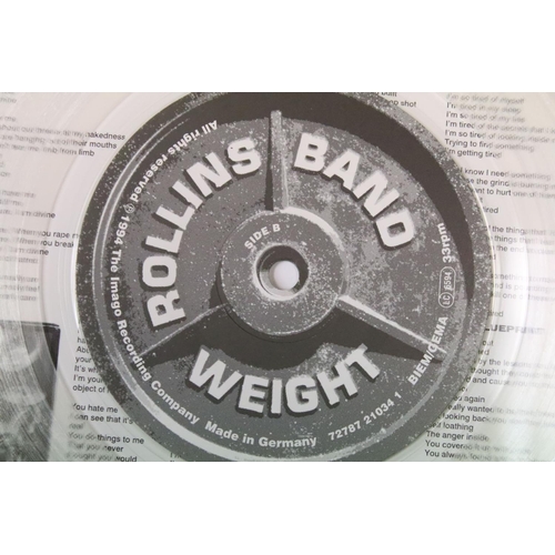 25 - Vinyl - Rollins Band – Weight. Original UK / EU 1994 1st pressing on Imago Records 72787 21034 1. Cl... 