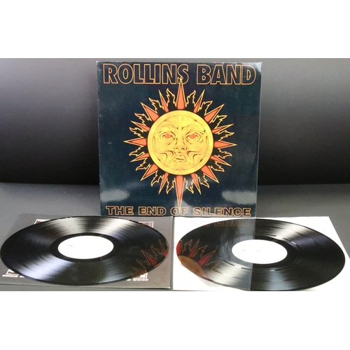 26 - Vinyl - Rollins Band – The End Of Silence. Original UK / EU 1992 1st pressing double album with prin... 