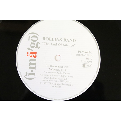 26 - Vinyl - Rollins Band – The End Of Silence. Original UK / EU 1992 1st pressing double album with prin... 