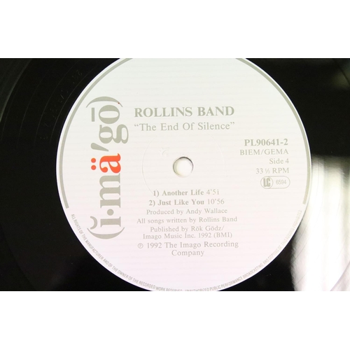 26 - Vinyl - Rollins Band – The End Of Silence. Original UK / EU 1992 1st pressing double album with prin... 