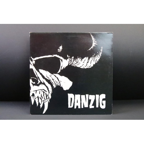 27 - Vinyl - Danzig self titled original UK 1988 1st pressing LP on Def American Recordings INT 828 124-1... 