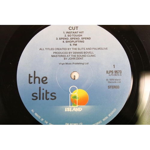 30 - Vinyl - The Slits - Cut, original UK 1st pressing with printed inner on Island Records ILPS 9573. Fu... 