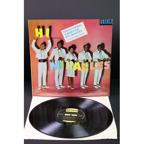 72 - Vinyl - The Miracles – Hi We're The Miracles. Original UK 1963 1st mono pressing on Oriole Records P... 