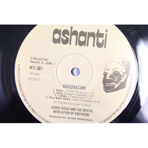 78 - Vinyl - Reggae - Count Ossie And The Mystic Revelation Of Rastafari ‎– Grounation. Original UK 1973 ... 