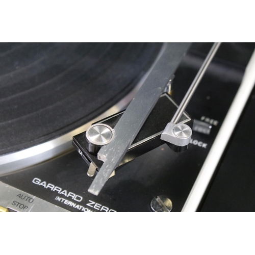 878 - Stereo equipment - An original 1970s UK made Garrard Zero 100 turntable purchased by the vendor dire... 