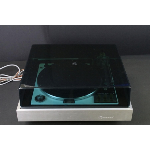 878 - Stereo equipment - An original 1970s UK made Garrard Zero 100 turntable purchased by the vendor dire... 