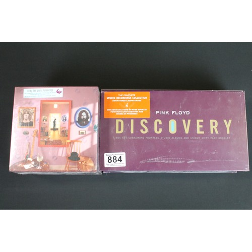 884 - CDs - Two boxed Pink Floyd CD / DVD Box Sets to include Pink Floyd Discovery The Complete Studio Rec... 