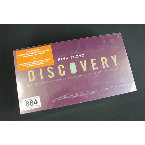 884 - CDs - Two boxed Pink Floyd CD / DVD Box Sets to include Pink Floyd Discovery The Complete Studio Rec... 