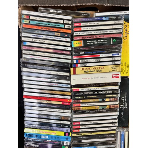 892 - CDs - Collection of approximately 200 Rock & Pop CDs to include The Beatles, The Cure, The Kinks, Ma... 