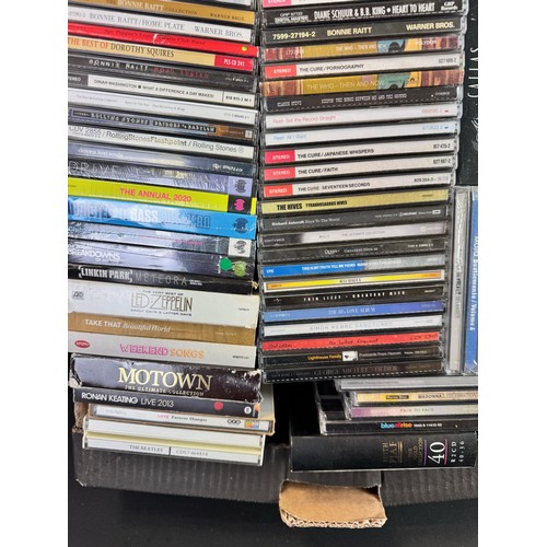 892 - CDs - Collection of approximately 200 Rock & Pop CDs to include The Beatles, The Cure, The Kinks, Ma... 