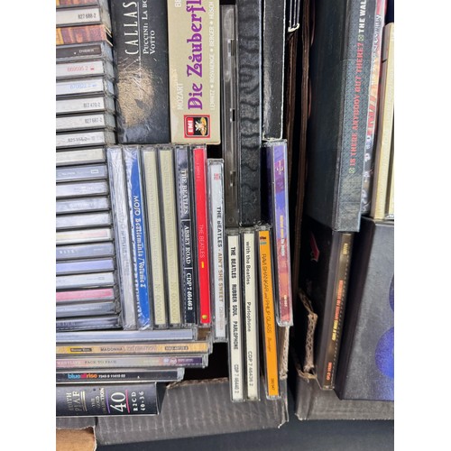 892 - CDs - Collection of approximately 200 Rock & Pop CDs to include The Beatles, The Cure, The Kinks, Ma... 