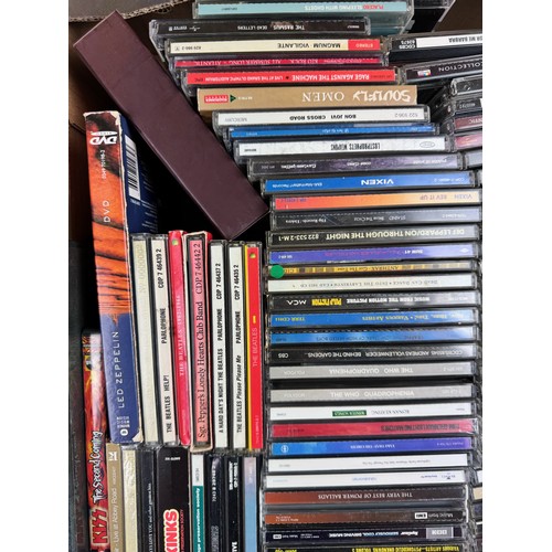 892 - CDs - Collection of approximately 200 Rock & Pop CDs to include The Beatles, The Cure, The Kinks, Ma... 