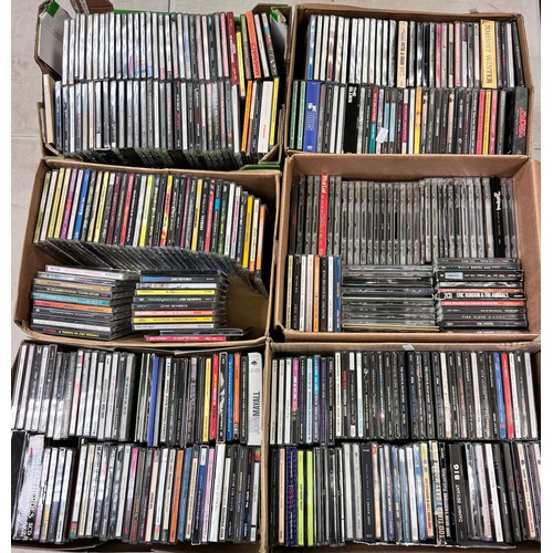 893 - CDs - Collection of approximately 360 mainly Rock & Pop CDs to include The Clash, Jimi Hendrix, The ... 