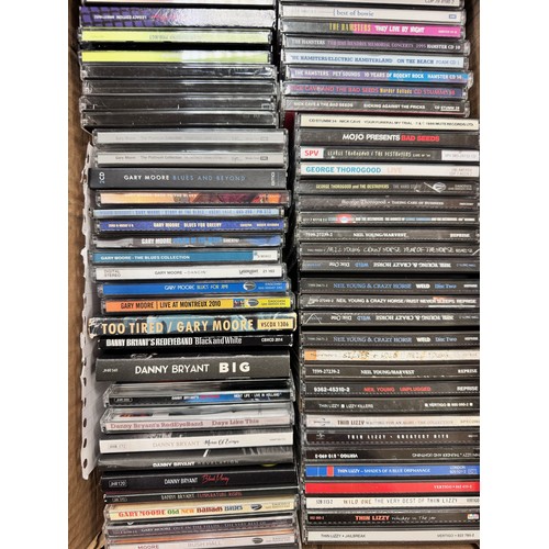 893 - CDs - Collection of approximately 360 mainly Rock & Pop CDs to include The Clash, Jimi Hendrix, The ... 