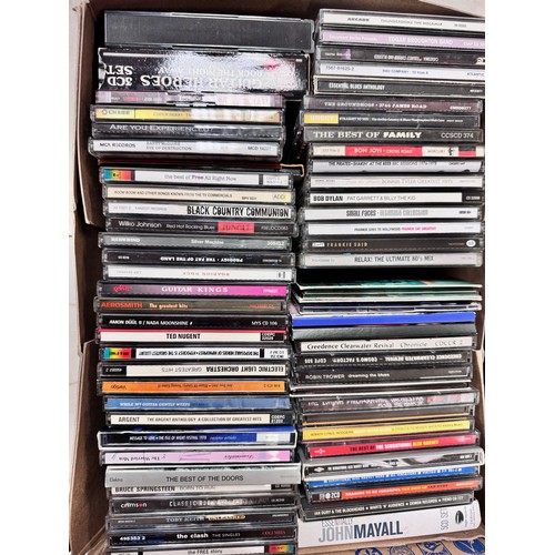 893 - CDs - Collection of approximately 360 mainly Rock & Pop CDs to include The Clash, Jimi Hendrix, The ... 