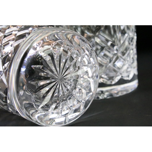 36 - Group of six Waterford Crystal tumblers, featuring a Lismore pattern example, measure approx 11cm ta... 