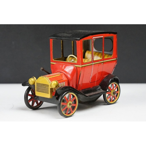 207 - Three Tin Plate Friction Driven Classic Cars