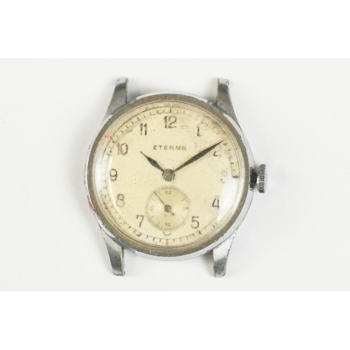 289 - A collection of eight vintage mainly mechanical wristwatches to include Talis, Services, Cyma, Excal... 