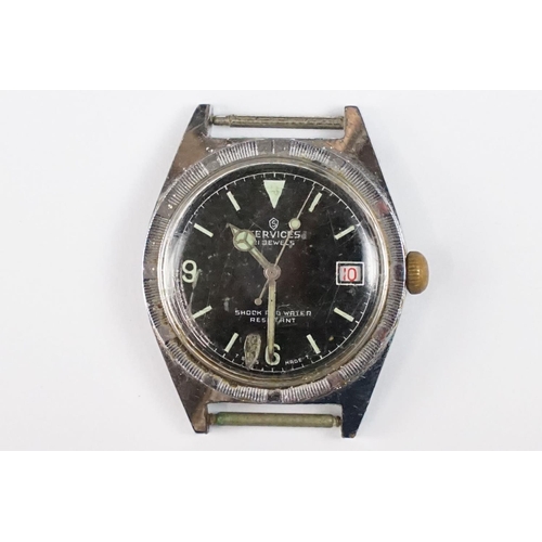 289 - A collection of eight vintage mainly mechanical wristwatches to include Talis, Services, Cyma, Excal... 