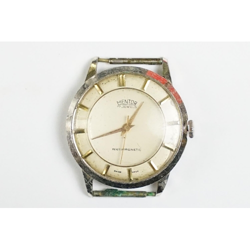 289 - A collection of eight vintage mainly mechanical wristwatches to include Talis, Services, Cyma, Excal... 