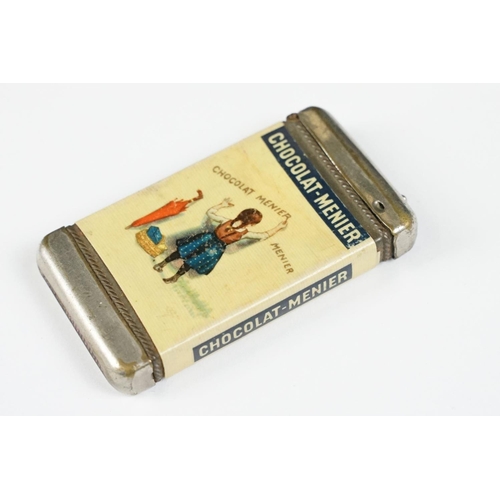 292 - An early to mid 20th century French chocolate advertising vesta case.