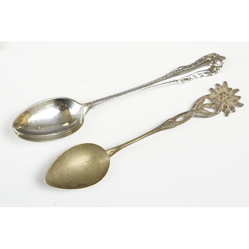 306 - Eight Collectors Spoons including Silver