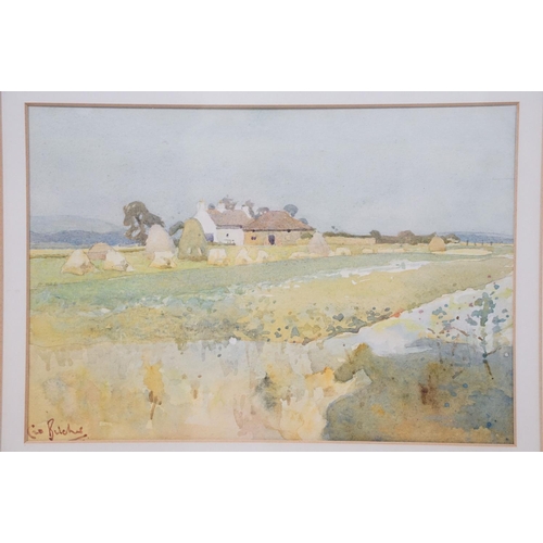 547 - George Belcher R.A. (1875-1947, Illustrator, Portrait and Landscape Painter) Framed Watercolour of a... 