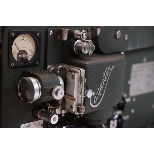 422 - The 'Carpenter' 16mm cine projector, together with a Goodmans Industries Ltd accoustical speaker. (B... 