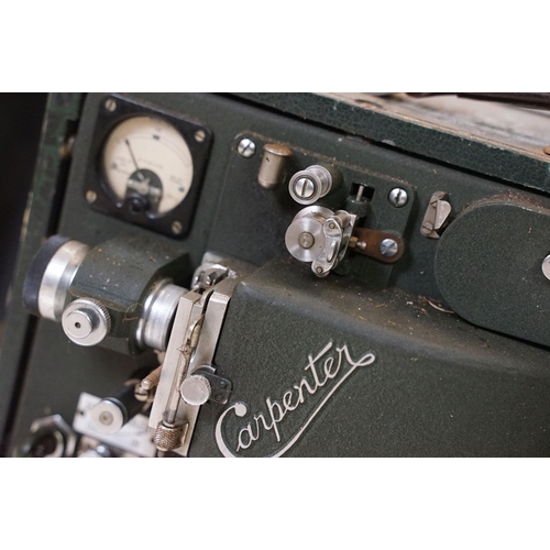 422 - The 'Carpenter' 16mm cine projector, together with a Goodmans Industries Ltd accoustical speaker. (B... 