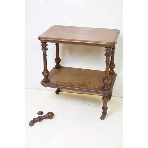 616 - 19th century Bow Front Mahogany Kneehole Desk or Dressing Chest with an arrangement of nine drawers ... 