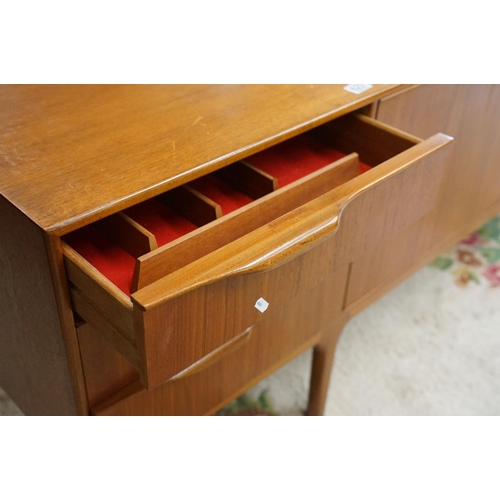 623 - Mid century Retro ' A.H. McIntosh & Co Ltd ' Teak Sideboard comprising Three Cupboard Doors and Thre... 