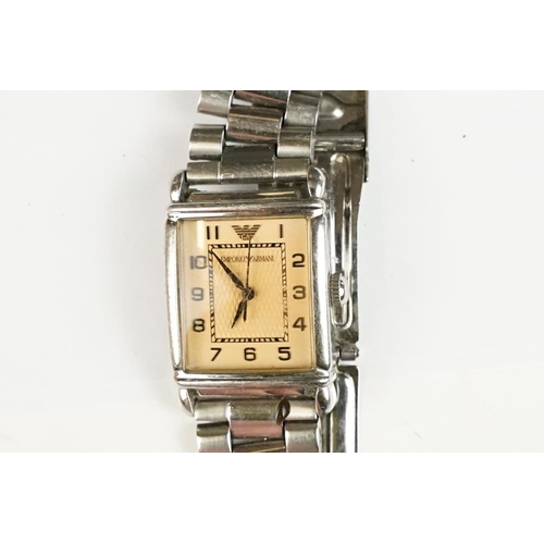 341 - A small collection of mainly gents wristwatches to include Tissot and Longines examples