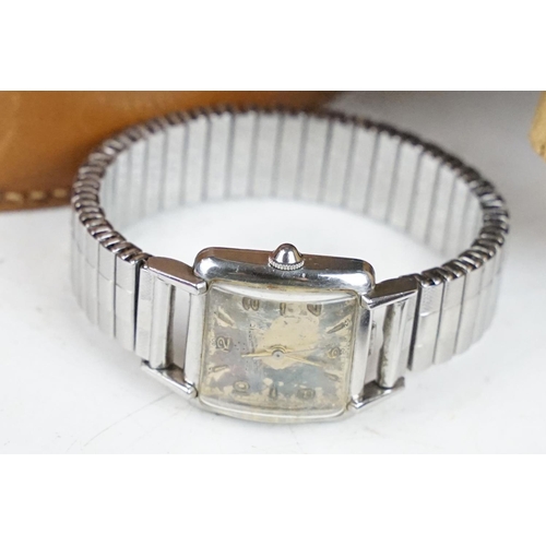 342 - A selection of 925 sterling silver ladies rings together with a selection of pocket watches to inclu... 