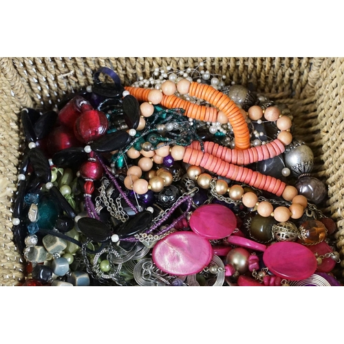 354 - Costume Jewellery including Bead Necklaces, Boxed Jewellery, etc