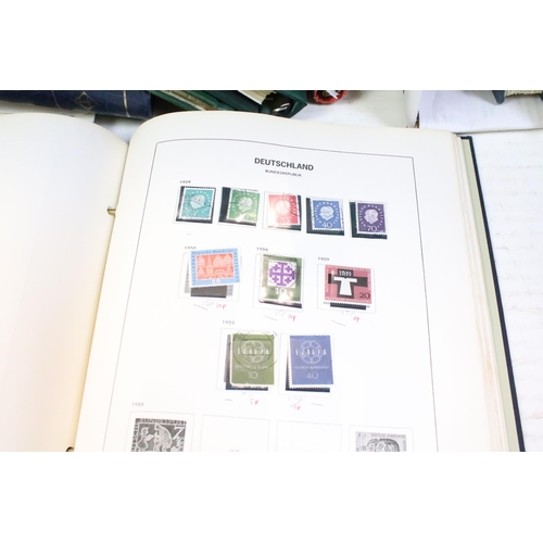 443 - Collection of early 20th Century and later european stamps, to include mostly French and German exam... 