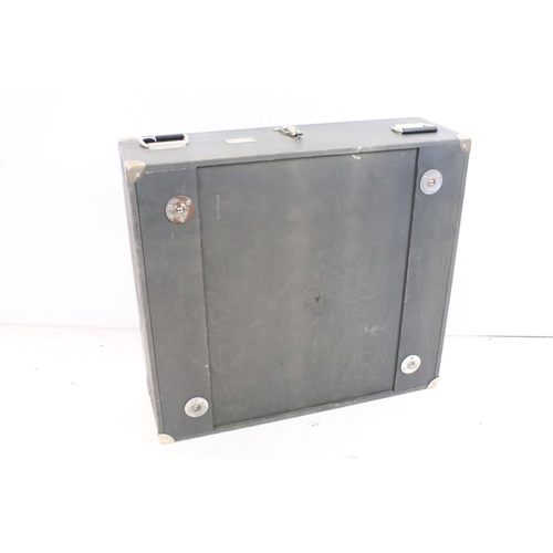 658 - Pair of RAF / Military Wooden Ammunition or Storage Boxes , each 80cm x 73cm x 25cm high