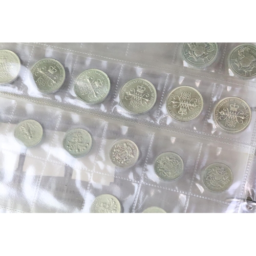 32 - A collection of mainly British pre decimal coins to include a selection of Queen Victoria silver exa... 