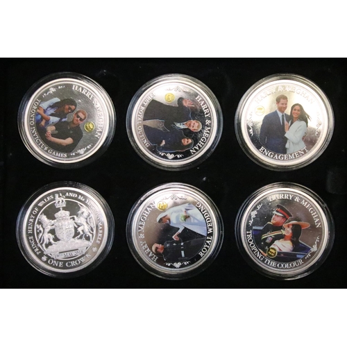 97 - A collection of mixed proof collectors coins and coin sets to include The Royal Wedding collection, ... 