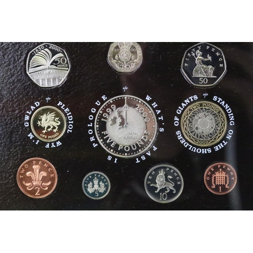 270 - A collection of six Royal Mint annual proof coin year sets to include 1987, 1986, 1985, 1988, 1994 a... 