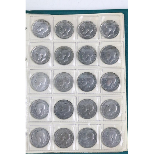 287 - A collection of British pre decimal Threepence and shilling coins to include a good selection of Kin... 