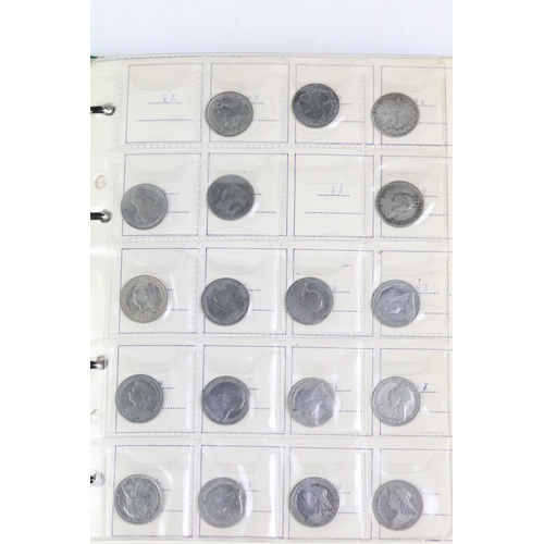 287 - A collection of British pre decimal Threepence and shilling coins to include a good selection of Kin... 