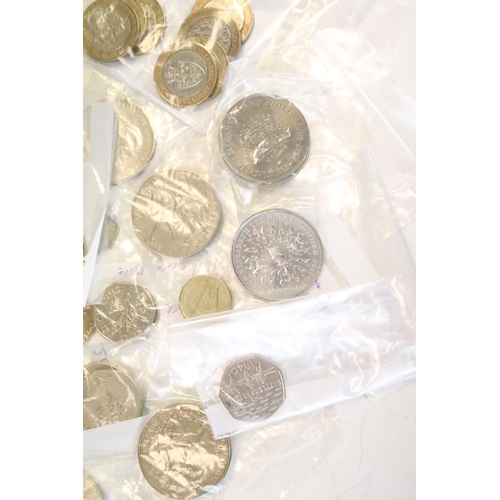 5 - A Collection Of Mainly British Collectable Circulated And uncirculated Coins To Include 50p And £2 e... 