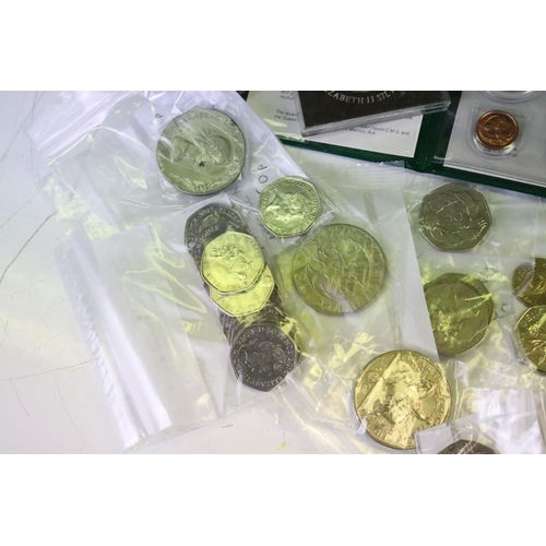 5 - A Collection Of Mainly British Collectable Circulated And uncirculated Coins To Include 50p And £2 e... 